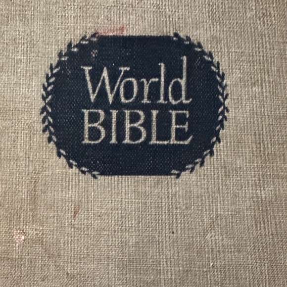 Viking Portable Library World Bible Robert Ballou Vintage Cloth Hardcover Book - Picture 12 of 12